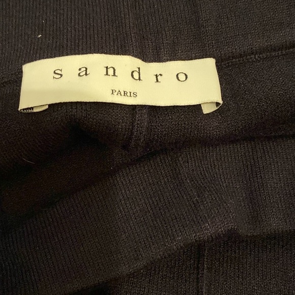 Sandro Paris navy pants / stretchy leggings with Stirrups . Size 1. New.… - Picture 2 of 12